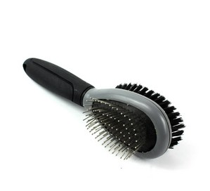 brosse pour chien double face